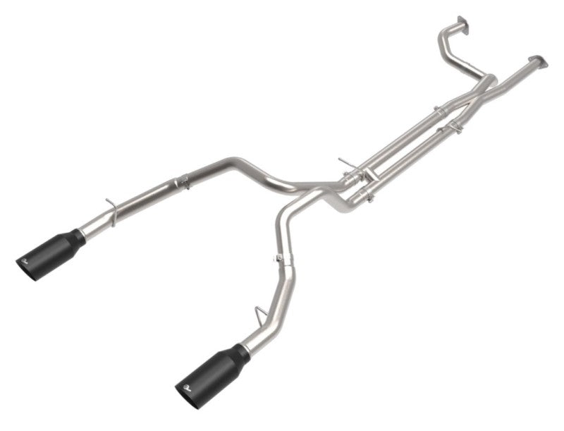 AFE Vulcan Exhaust System (Black Tips): Ram 6.2L 1500 TRX 2021 - 2024