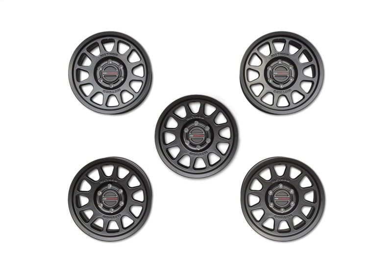 Ford Racing 17 x 8.5 Method Black Wheel Kit | Ford Bronco (21-26) (M-1007K-M1785KMB)