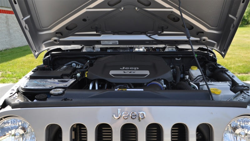 Volant Closed Box Air Intake Oiled Filter (FRONT): Jeep Wrangler JK 2012-2018 3.6L