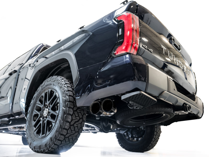 AWE 0FG Dual Diamond Black Tips Exhaust | Toyota Tundra (22-26) (3015-33063)