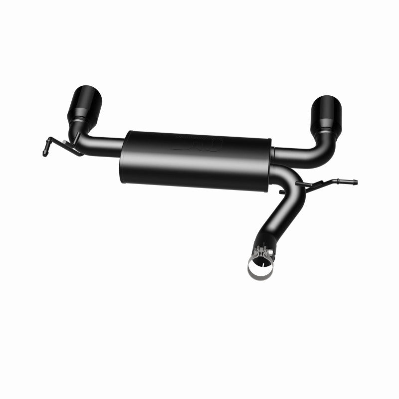 Magnaflow Street Series Axle-Back Perf Exhaust Dual Split Exit Black Tips (REAR): Jeep Wrangler JK 2007-2018 3.6L/3.8L