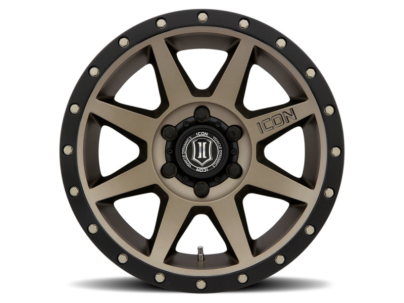 ICON Rebound 6x5.5 25mm Offset 17x8.5 Wheel | Ford Ranger / Ford Bronco (19-26) (1817859057BR)