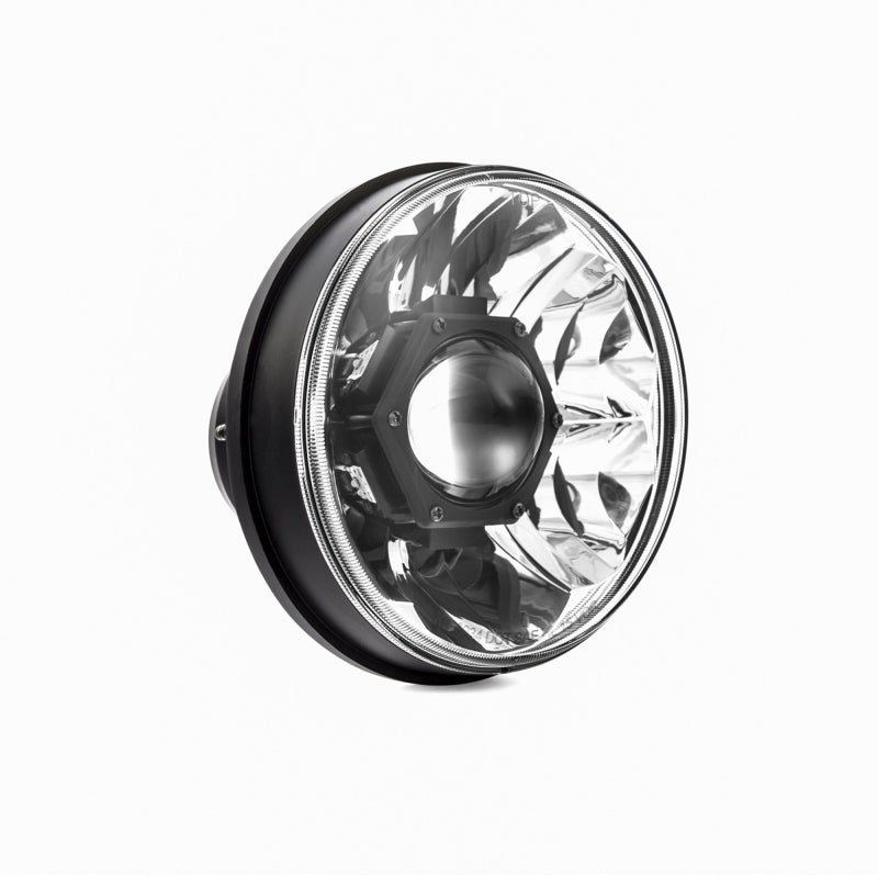 KC HiLiTES Gravity LED Pro 7" Headlights (FRONT): Jeep Wrangler JK 2007-2018