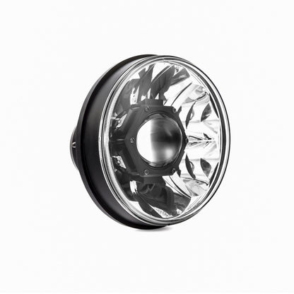 KC HiLiTES Gravity LED Pro 7" Headlights (FRONT): Jeep Wrangler JK 2007-2018