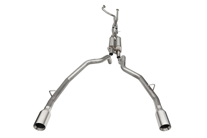 Corsa Xtreme Cat-Back Exhaust System (Polished Tips): Ram 6.2L TRX 1500 2021 - 2024