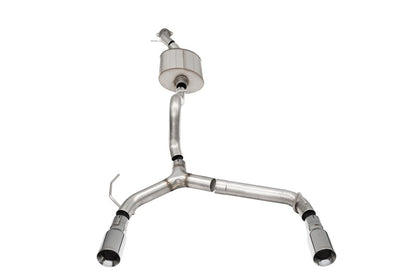 Corsa 2.75in Cat-Back Dual Rear Exhaust w/ 4in Straight-Cut Tips | Ford Bronco (21-26) (21208)
