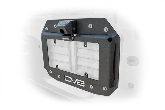 DV8 Offroad Spare Tire Delete Kit: Jeep Wrangler 2018-2021