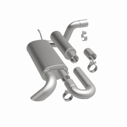 Magnaflow Overland Series Axle-Back Perf Exhaust System (REAR): Jeep Wrangler JL 18-25 2.0L / 3.6L
