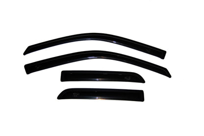 AVS Ventvisor Window Deflectors (4PC): Dodge Ram Quad Cab (09-18) - Smoke