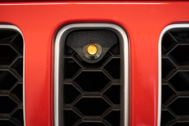 DV8 Offroad Amber Marker Lights: Jeep Wrangler (18-21) / Wrangler JK (18)