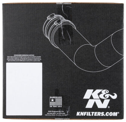 K&N 63 Series Cold Air Intake: Jeep Wrangler 2.0L Turbo 2019-2021