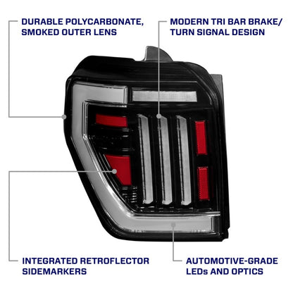 FORM Lighting Smoked LED Tail Lights | Toyota 4Runner (10-24) (FL0105)
