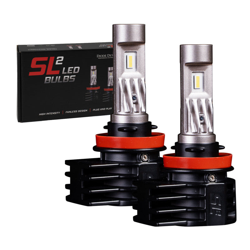 Diode Dynamics 9005/9011/H10 White SL2 LED Bulbs | Ford Ranger (19-26) (DD0463P)
