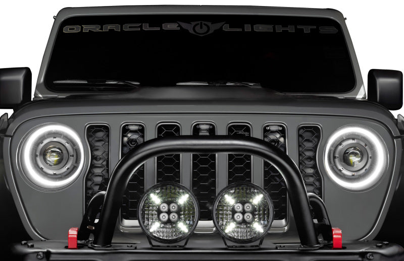 ORACLE Lighting Pre-Runner LED Grill Light Kit (FRONT): Jeep Wrangler (18-22) / Gladiator (20-22)