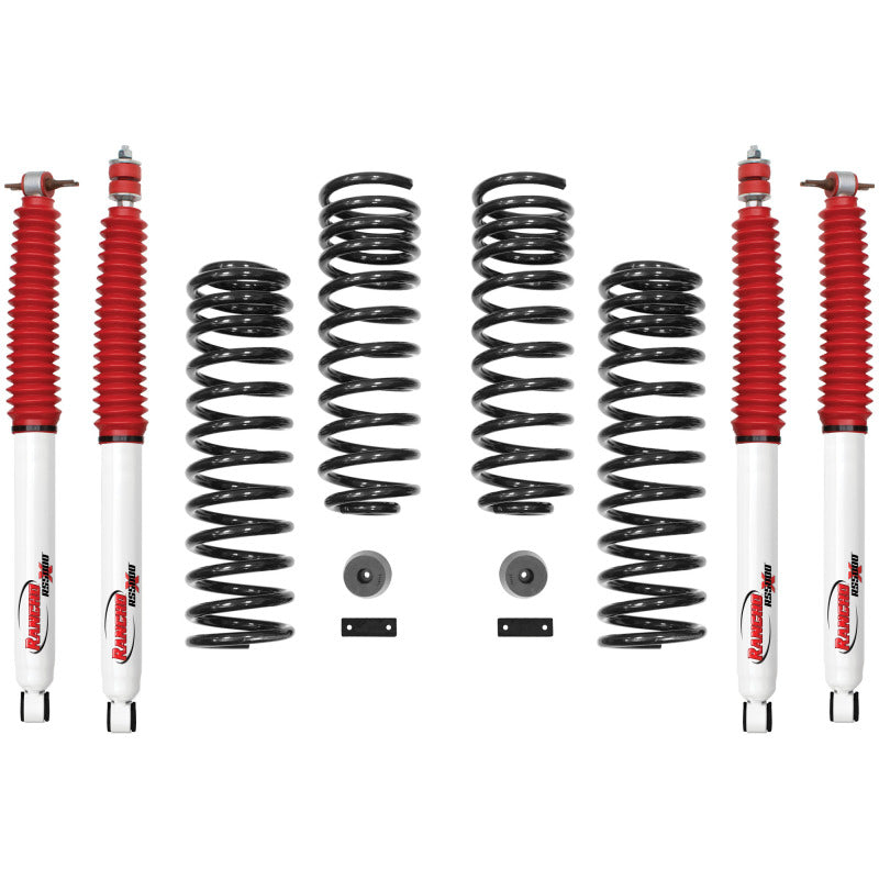 Rancho Front and Rear Suspension System: Jeep Wrangler (2007-2017) / Wrangler JK 2018 (RS66118BR5)