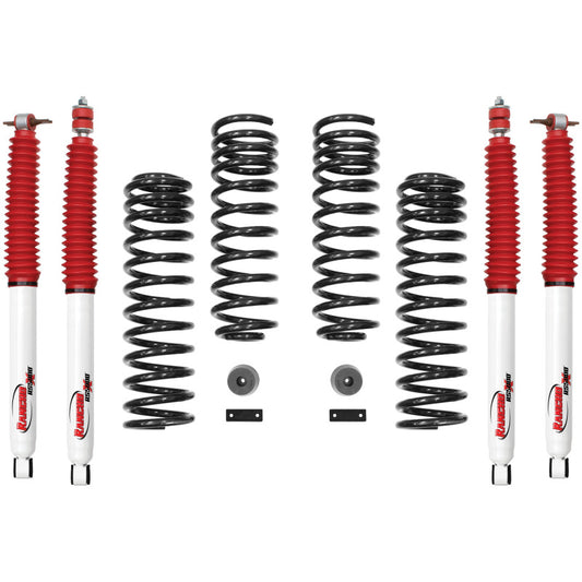 Rancho Front and Rear Suspension System: Jeep Wrangler (2007-2017) / Wrangler JK 2018 (RS66118BR5)