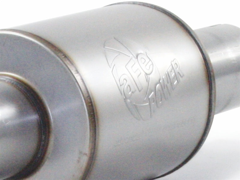 aFe 4in Aluminized Steel Cat-Back Exhaust | Ford F-150 11-14 V6 3.5L (49-03041-B)