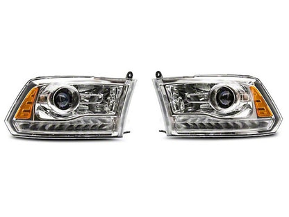 Raxiom LED Halo Headlights (FRONT): Dodge Ram / Ram 1500 (02-18)