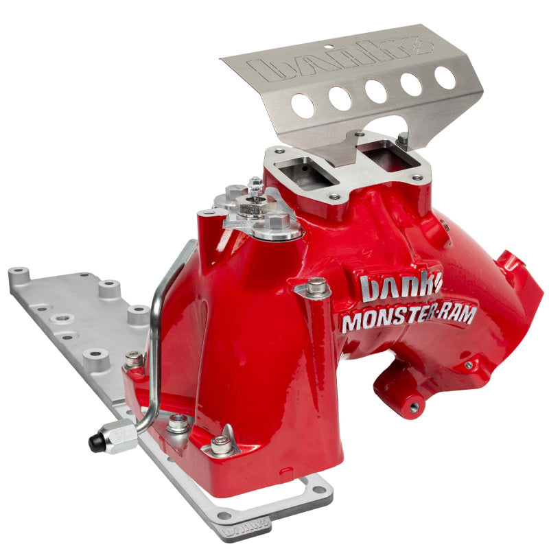 Banks Monster-Ram Intake System Red (F&R): RAM 2500/3500 2013-2018 6.7L Cummins