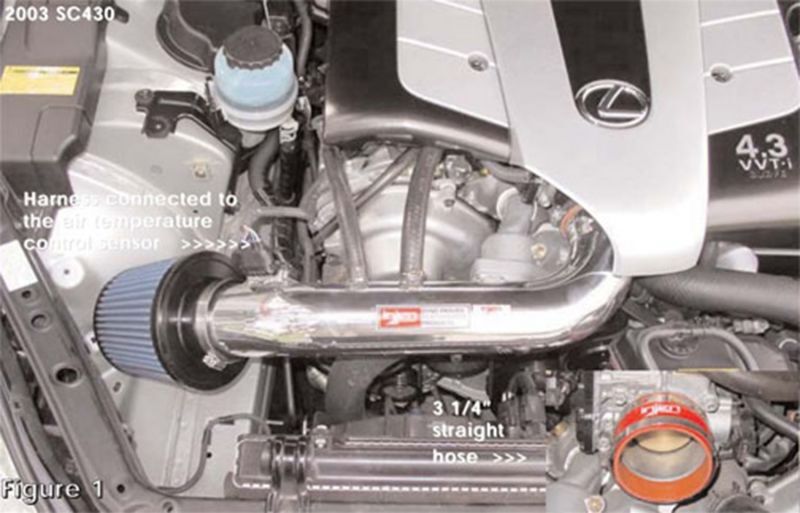 Injen Short Ram CAI | Lexus GS430/LS430/SC430 (01-03) (IS2095BLK)