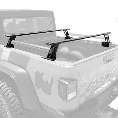 Go Rhino XRS Cross Bars Kit | Jeep Gladiator / Toyota Tacoma / Nissan Frontier (19-26) / (16-22) / (05-21) (5935000T)