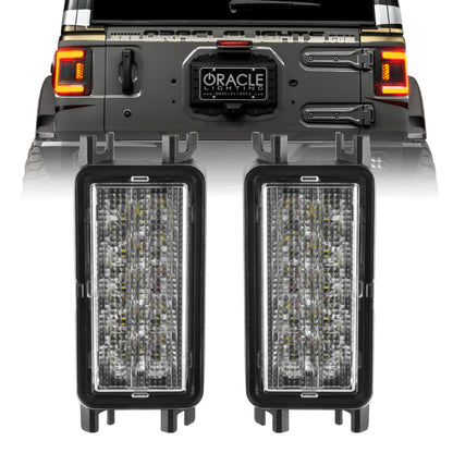 Oracle Lighting Dual Function Reverse LED Flush Taillight: Jeep Wrangler 2018-2024