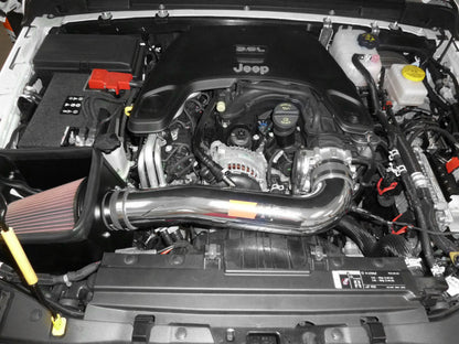 K&N 77 Series Cold Air Intake: Jeep Wrangler (18-25) / Jeep Gladiator (20-25) 3.6L V6