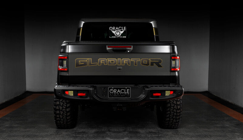 Oracle Lighting Flush Mount LED Tail Lights: Jeep Gladiator 2020-2024