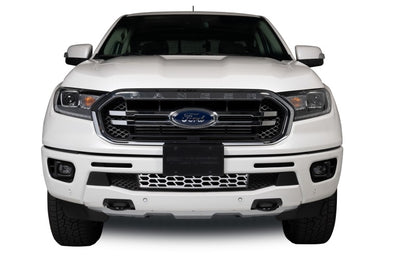 Putco Hex Shield Polished SS Bumper Grille Inserts | Ford Ranger (19-20) (82163)