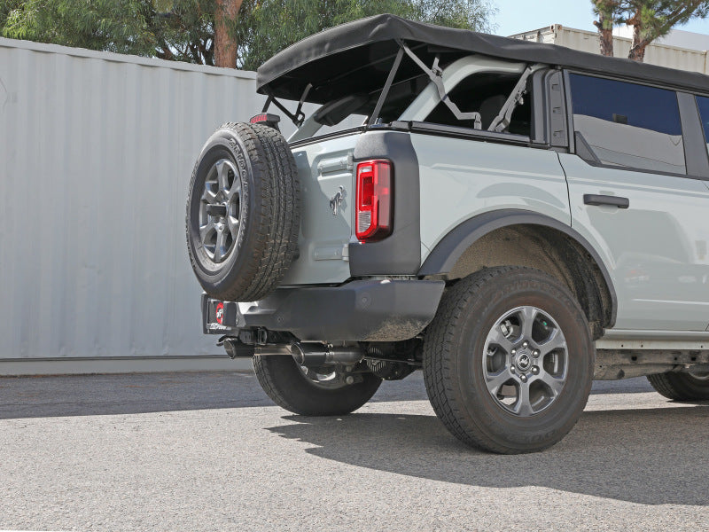 aFe Vulcan 3in to 2.5in SS Axle-Back Exhaust | Ford Bronco (21-24) (49-33137-C)