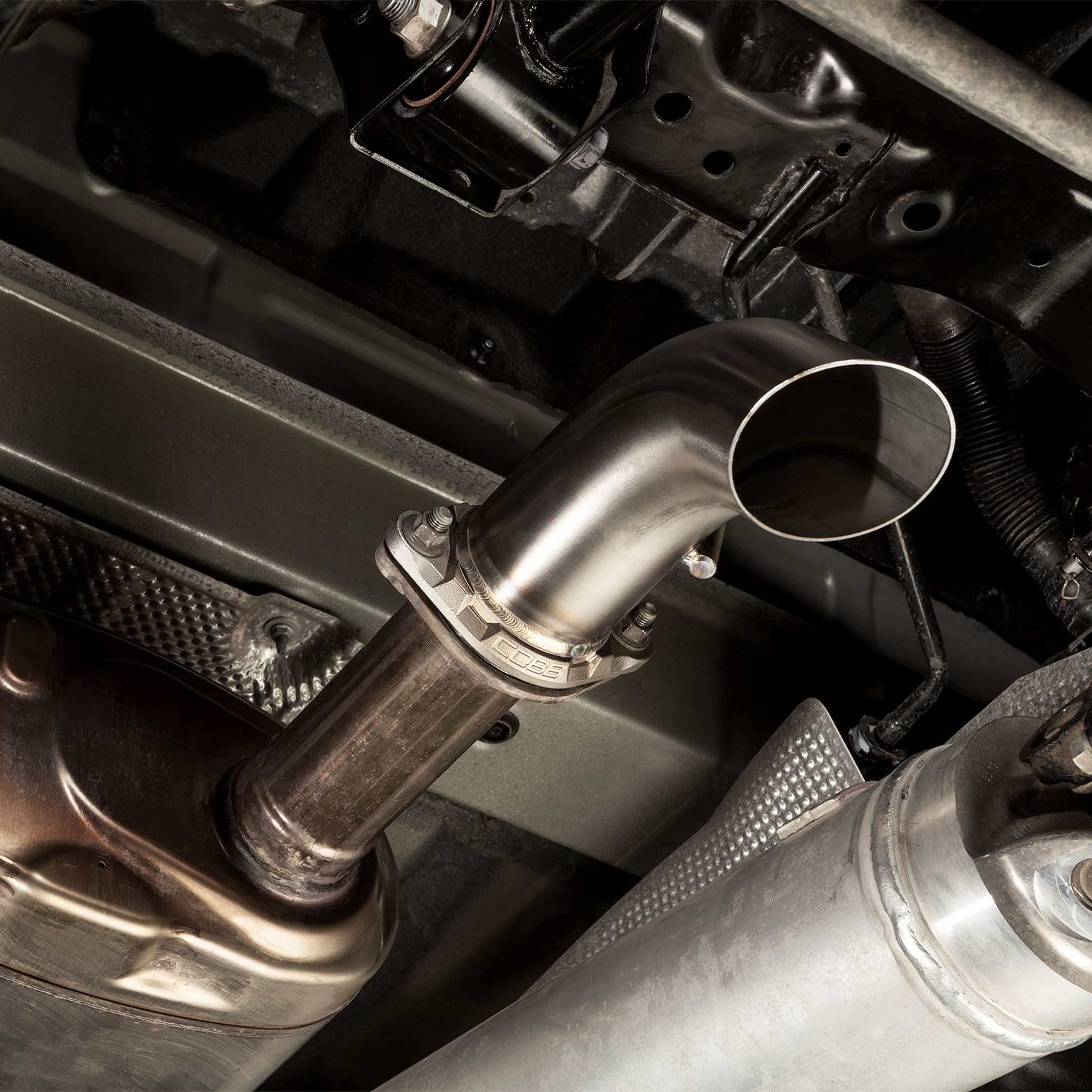 COBB 2024+ Toyota Tacoma High Clearance Exhaust Turndown Exhaust Tip 304L SS