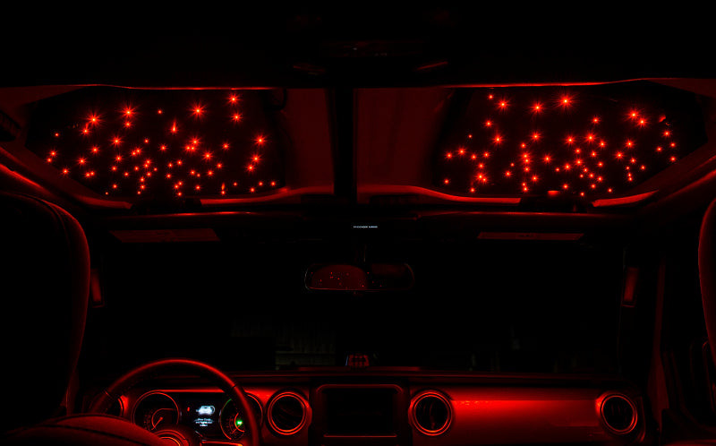 ORACLE Lighting StarLINER Fiber Optic Hardtop Headliner: Jeep Wrangler (18-24) / Gladiator (20-24)