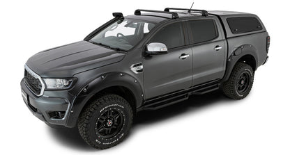 Rhino-Rack 11-20 Ford Ranger PX 4 Door Double Cab Vortex ROC25 Flush 2 Bar Roof Rack | Ford Ranger (19-26) (RV0321B)