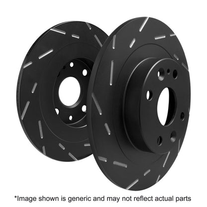 EBC 21-24 Ford F-150 2.7 Twin Turbo USR Ultimax Grooved Rear Rotor | Ford F-150 (21-24 / 24-26) (USR7843)