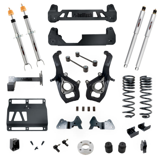Belltech Suspension Lift Kit 6"-8" w/ F&R Trail Perf Shocks: Ram 1500 4WD (19-24)