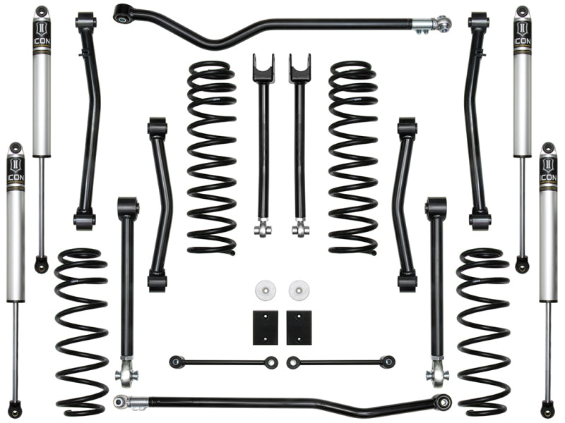 ICON Stage 4 Suspension System: Jeep Wrangler 2018-2021