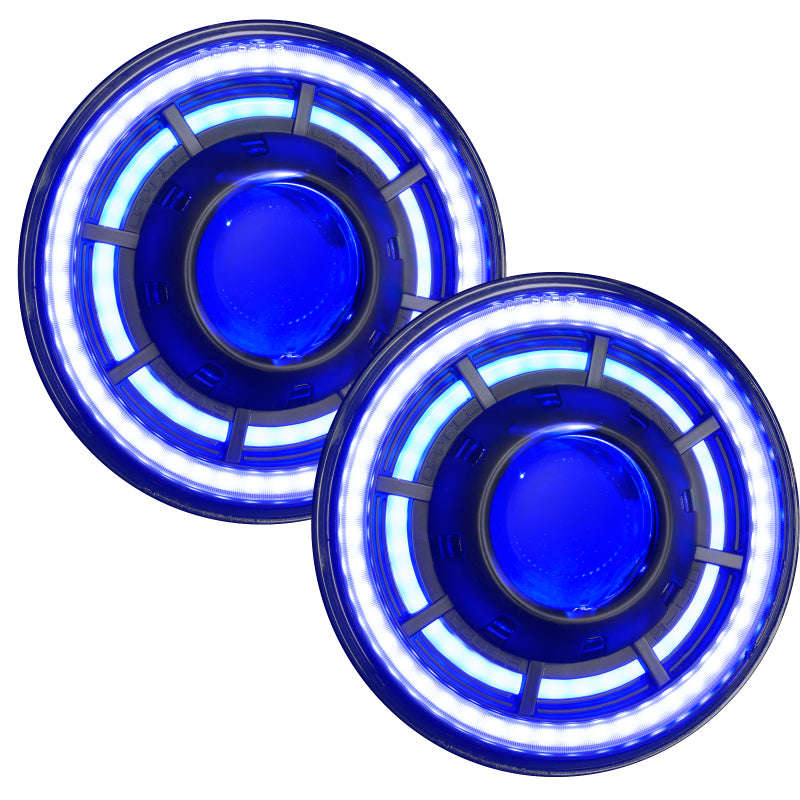 ORACLE Lighting ColorSHIFT Bi-LED Projector Headlights (FRONT): Jeep Wrangler (07-18)