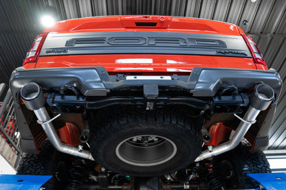 MBRP 3in Axle-Back Dual Rear Exit T304 Exhaust w/ CF Tips | Ford F150 (21+) (S52663CF)