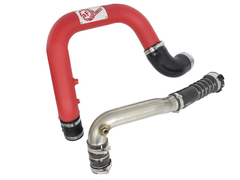 aFe BladeRunner Red Intercooler Tubes Combo | Chevrolet Colorado / GMC Canyon (15-22) / ZR2 (17-22) (46-20264-R)
