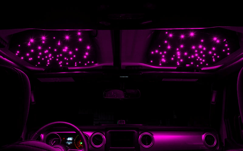 ORACLE Lighting StarLINER Fiber Optic Hardtop Headliner: Jeep Wrangler (18-24) / Gladiator (20-24)