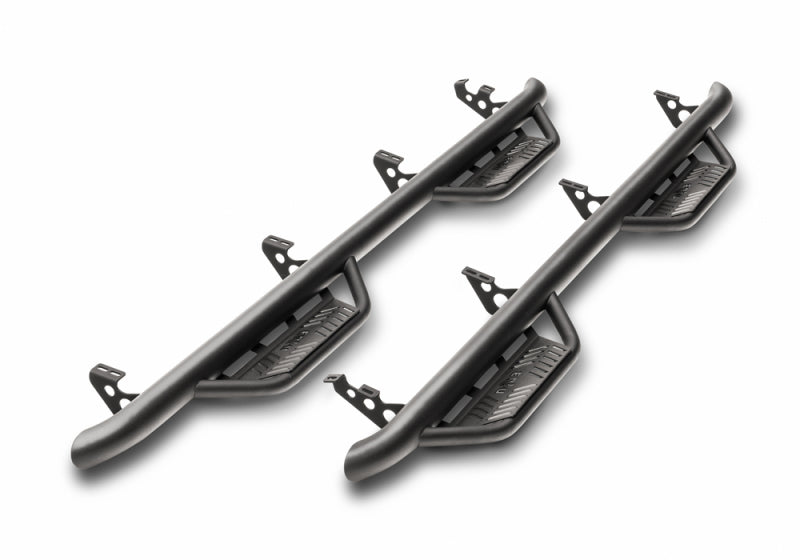 N-Fab Podium LG 15.5-17 Dodge Ram 1500 Quad Cab Bed Access Step | Dodge Ram 1500 (09-18) / Ram 1500 Classic (19-24) (HPD1594QC-6-TX)