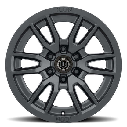 ICON Vector 6 17x8.5 6x5.5 25mm Offset Wheel | Ford Ranger / Ford Bronco (2417859057SB)