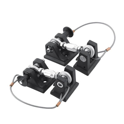 DV8 Offroad Hood Hold Downs: Jeep Wrangler (97-17) / Wrangler JK (18)