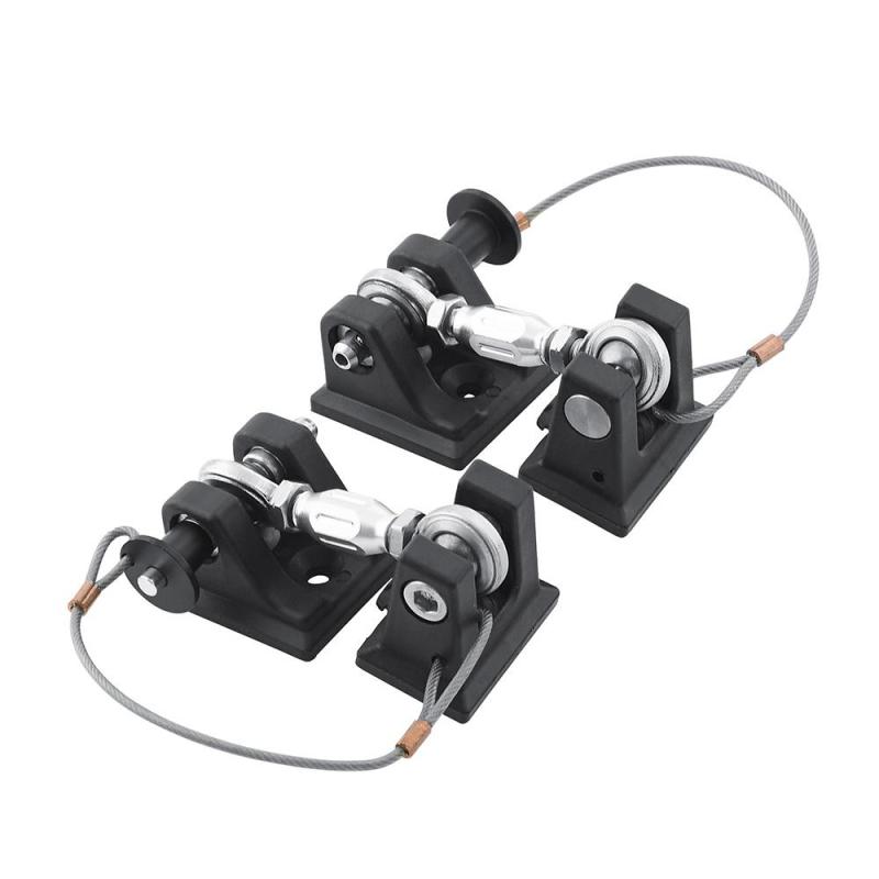 DV8 Offroad Hood Hold Downs: Jeep Wrangler (97-17) / Wrangler JK (18)