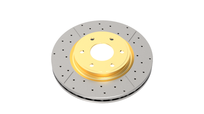 DBA Drilled & Slotted Front Street Series Rotor | Lexus LX570 (08-21) (DBA2724X)