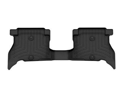 WeatherTech FloorLiner Rear Floor Mats (Black): Jeep Wrangler 4Xe 2021 - 2025