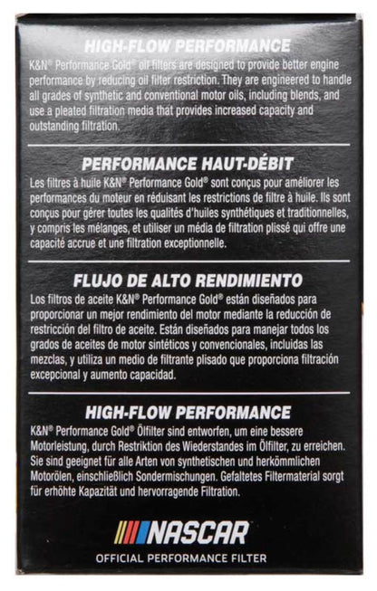 K&N Performance Oil Filter | Chevrolet Colorado (15-22) / ZR2 (17-22) / GMC Canyon (15-22) (HP-7027)