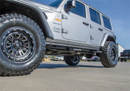 N-Fab RKR Step System Textured Black (F&R): Jeep Wrangler Unlimited JL 2018-2026