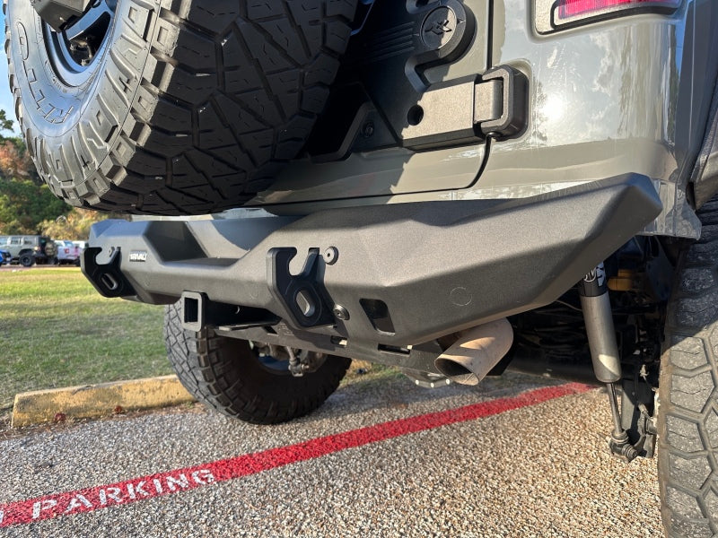 Rival Rear Aluminum Stubby Bumper | Jeep Wrangler JL (18-25) (2D.2709.2-NL)