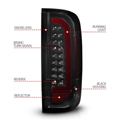 Anzo LED Tail Light w/ Red Lightbar | Chevrolet Colorado 15-21 (311433)
